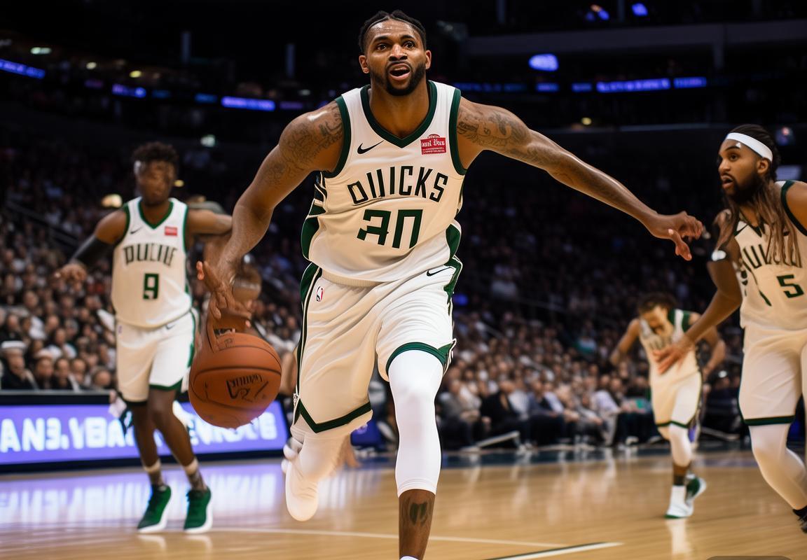 雄鹿队强势终结七连败！字母哥高效统治攻防，卫冕冠军大胜篮网展底蕴